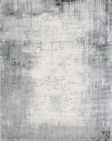 Ковер турецкий GL019Y NENSI (Хит-сет, зеленый, серый)
