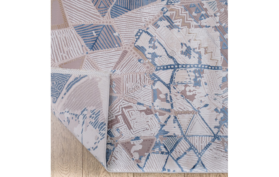 Ковер ДИЗАЙН AS665 ЦВЕТ BLUE Elexus Olimpos