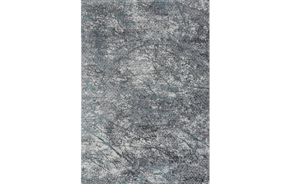 Ковер 02474H - BLUE / GREY - Прямоугольник - коллекция SAFARI